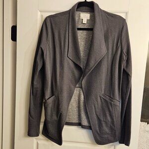 Sweatshirt blazer